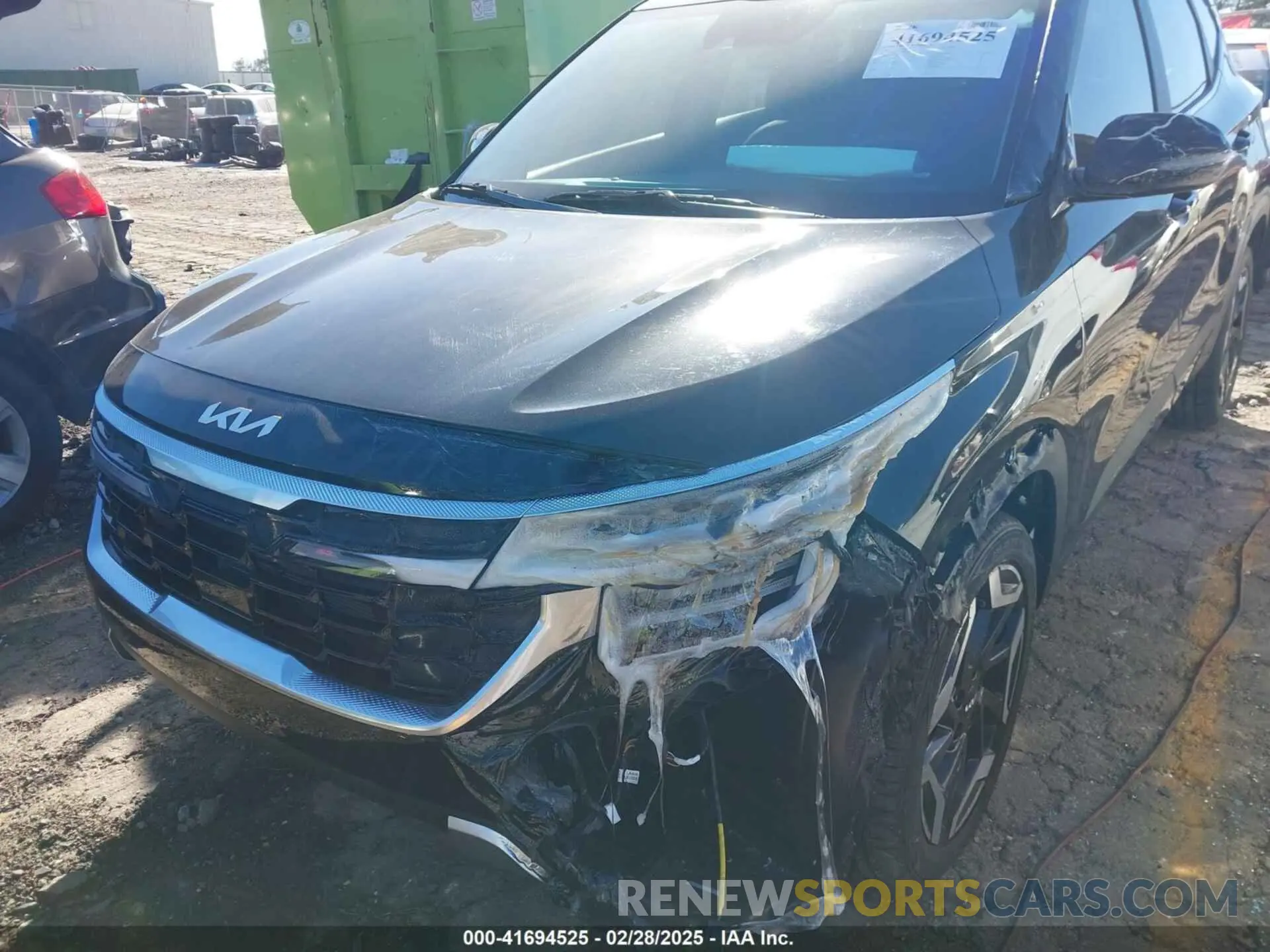 6 fotografías del automóvil dañado KNDETCA79R7584915 KIA SELTOS 2024