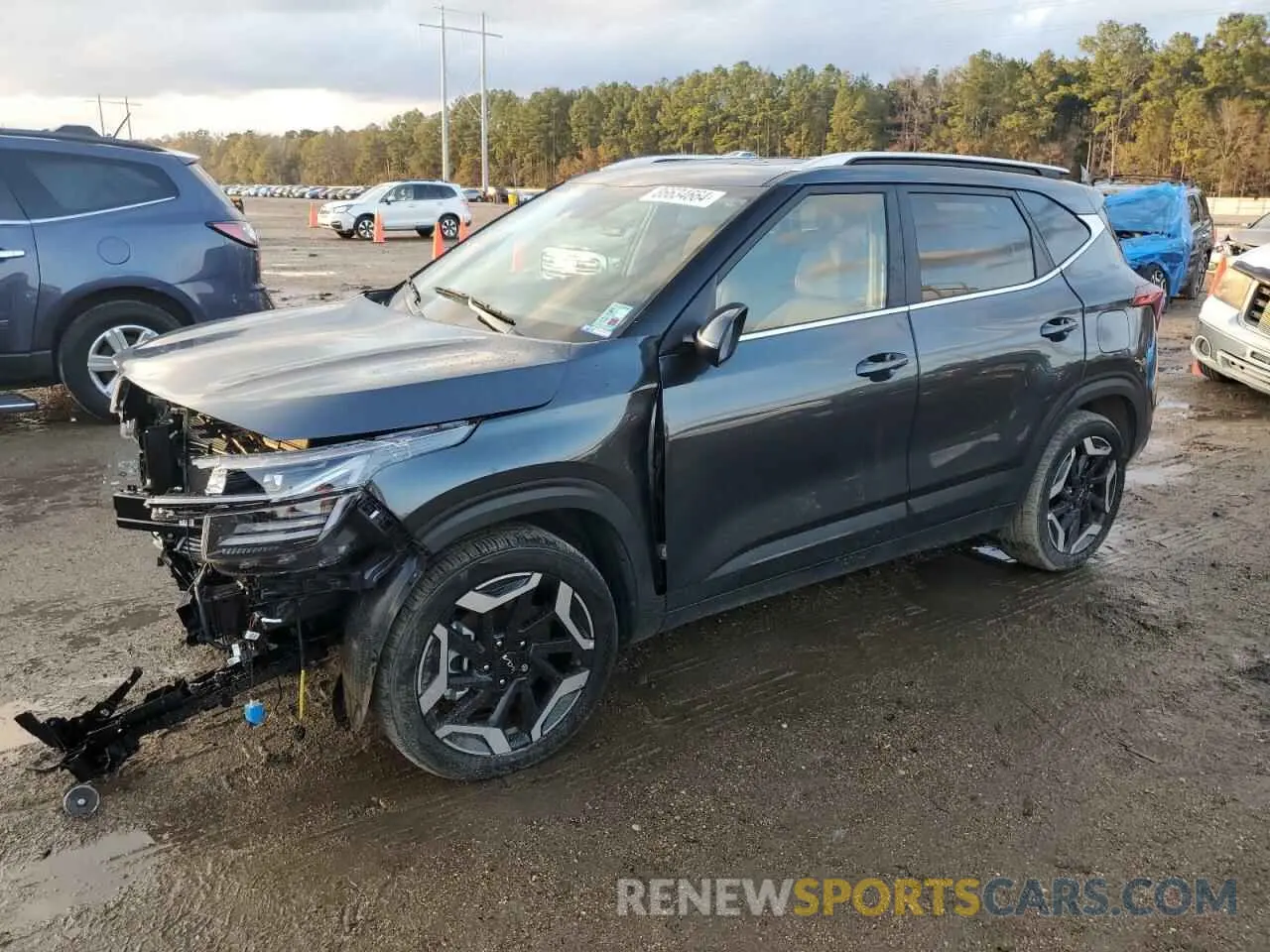 1 fotografías del automóvil dañado KNDETCA7XR7510984 KIA SELTOS 2024