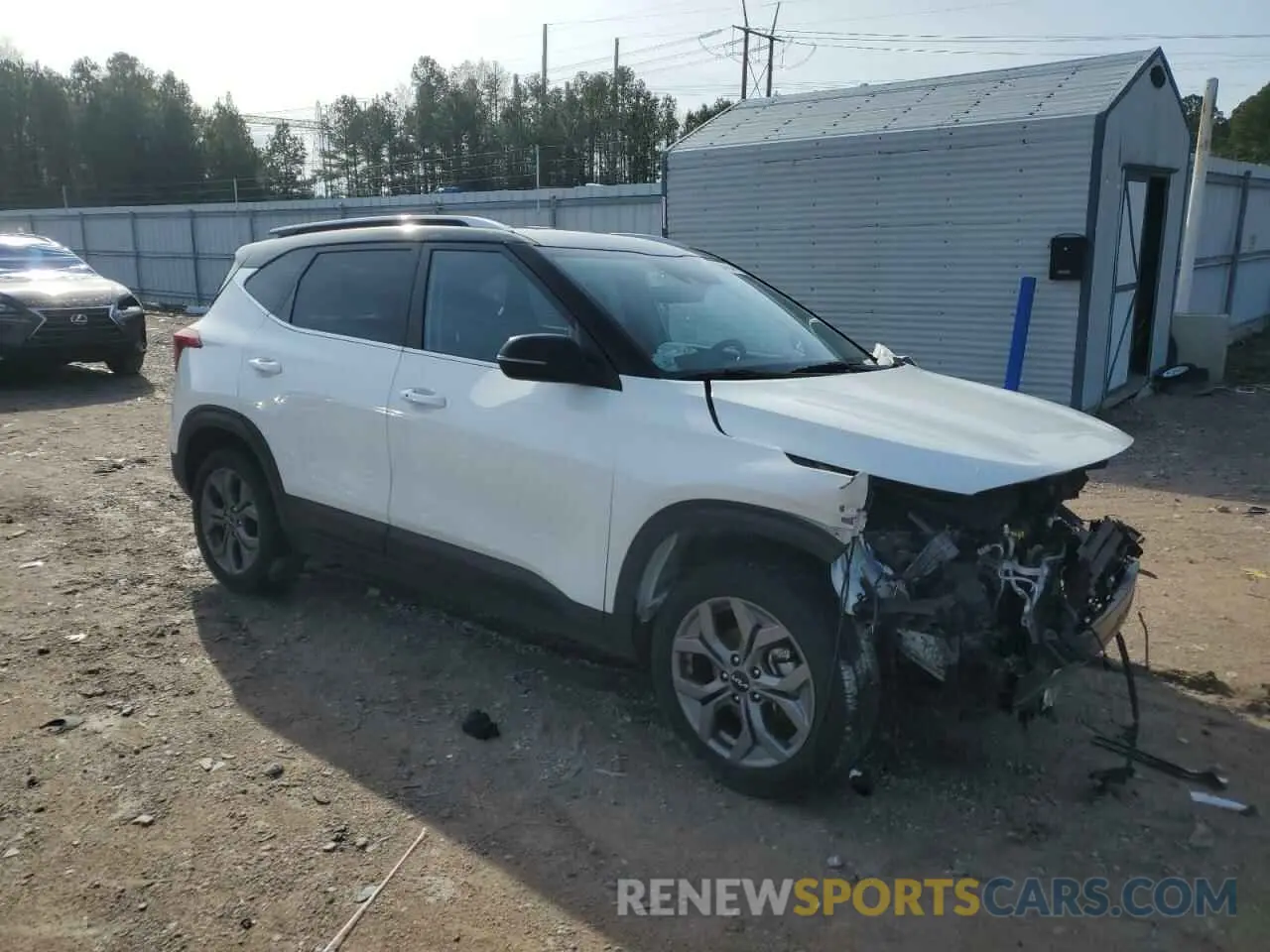 4 fotografías del automóvil dañado KNDEU2AA0R7479747 KIA SELTOS 2024