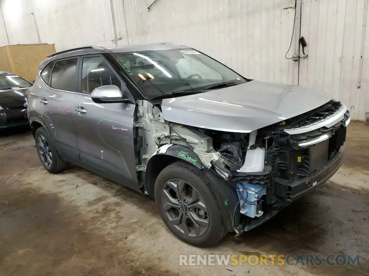 4 fotografías del automóvil dañado KNDEU2AA0R7490912 KIA SELTOS 2024