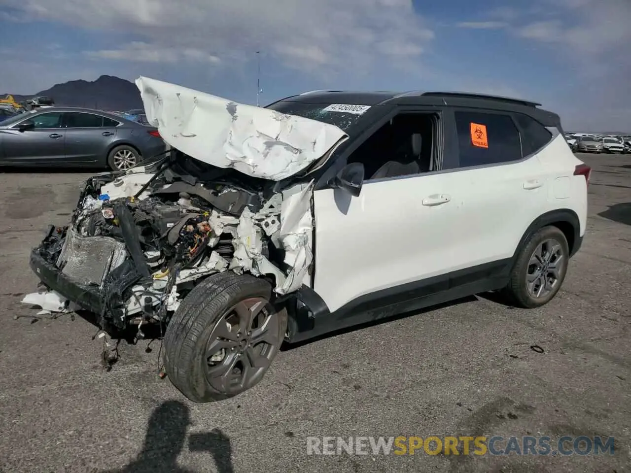 1 fotografías del automóvil dañado KNDEU2AA1R7482317 KIA SELTOS 2024