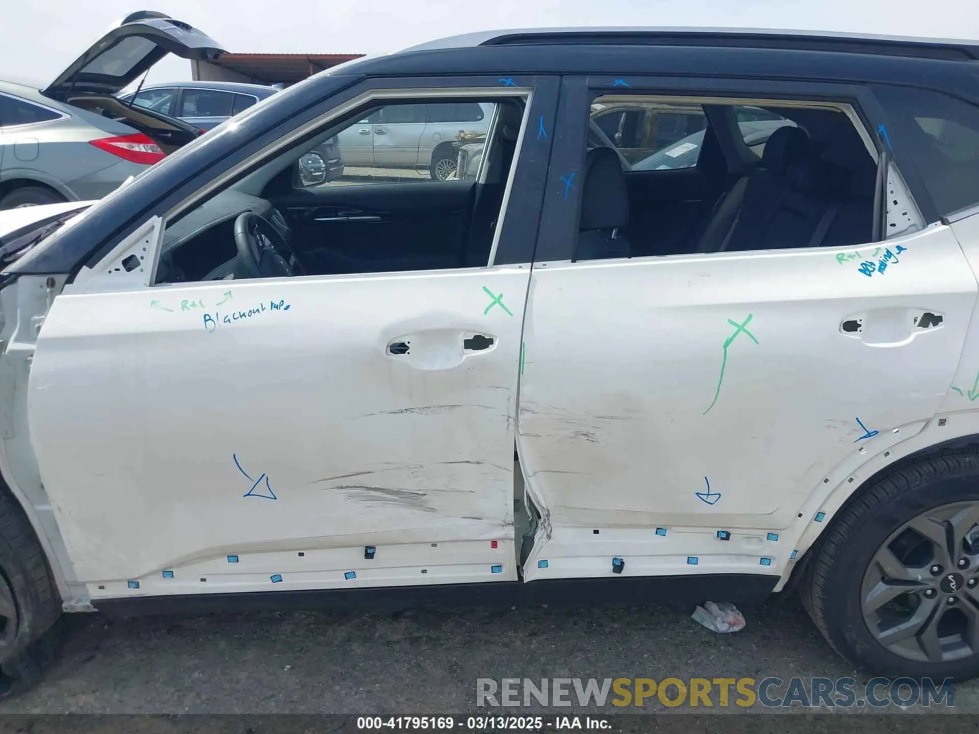 15 fotografías del automóvil dañado KNDEU2AA1R7665846 KIA SELTOS 2024