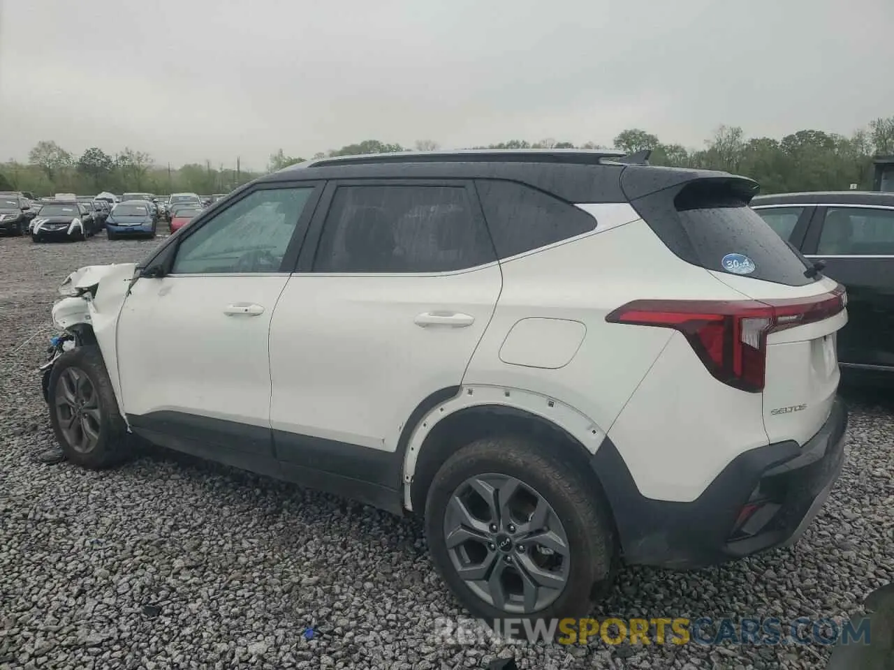 2 fotografías del automóvil dañado KNDEU2AA4R7591046 KIA SELTOS 2024