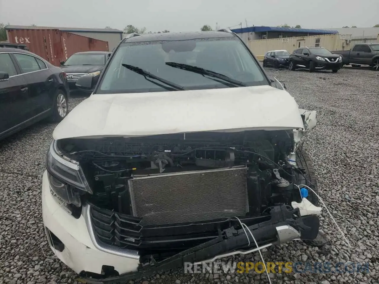 5 fotografías del automóvil dañado KNDEU2AA4R7591046 KIA SELTOS 2024