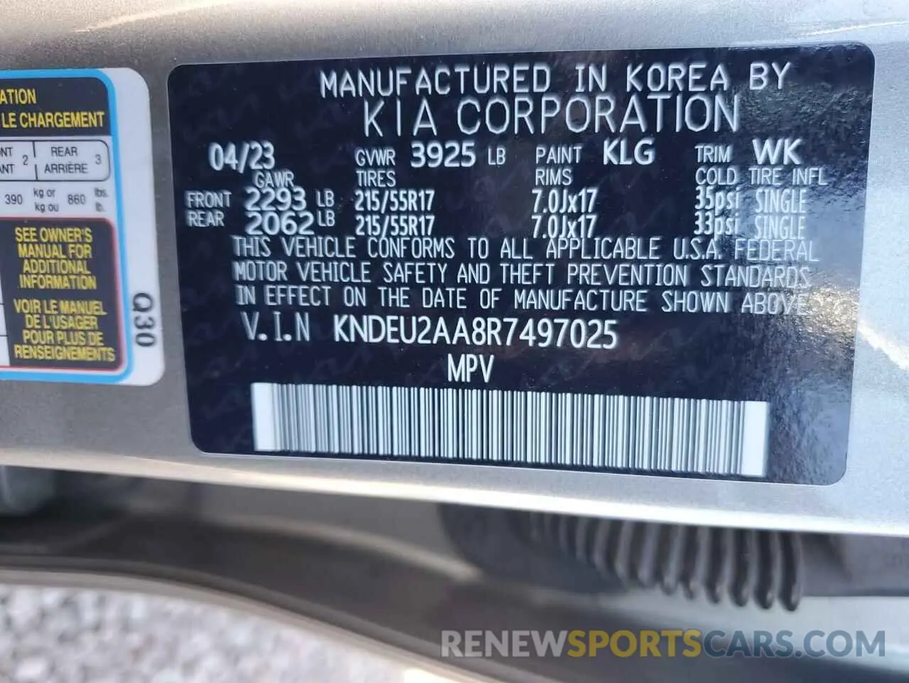 13 fotografías del automóvil dañado KNDEU2AA8R7497025 KIA SELTOS 2024