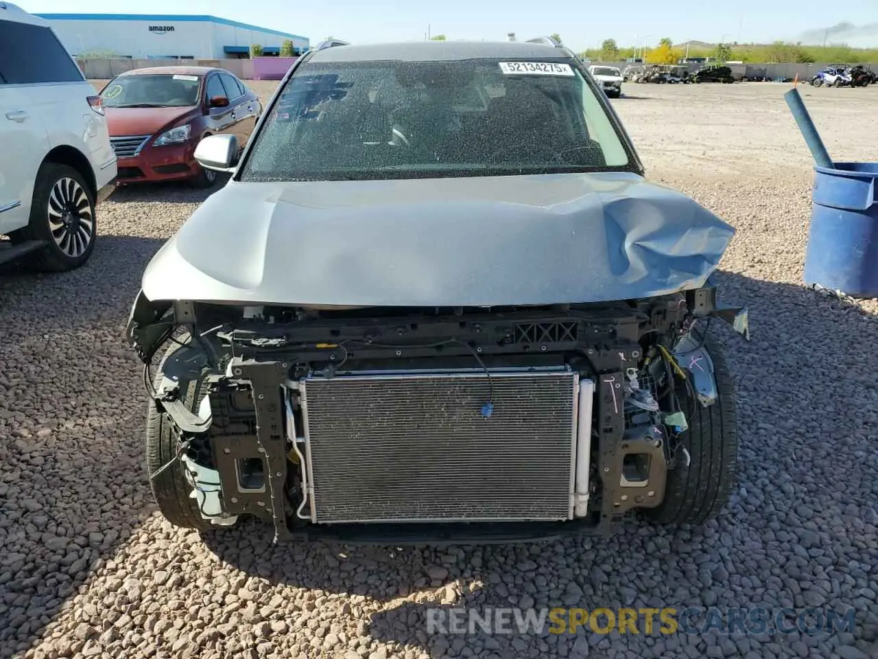 5 fotografías del automóvil dañado KNDEU2AA8R7497025 KIA SELTOS 2024