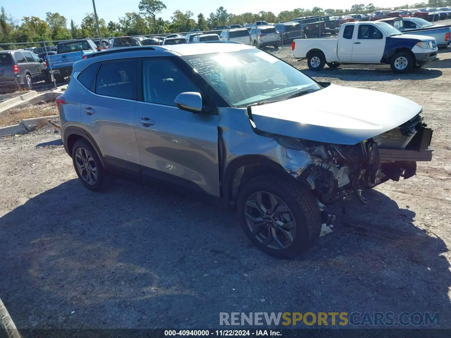 1 fotografías del automóvil dañado KNDEU2AA8R7580776 KIA SELTOS 2024