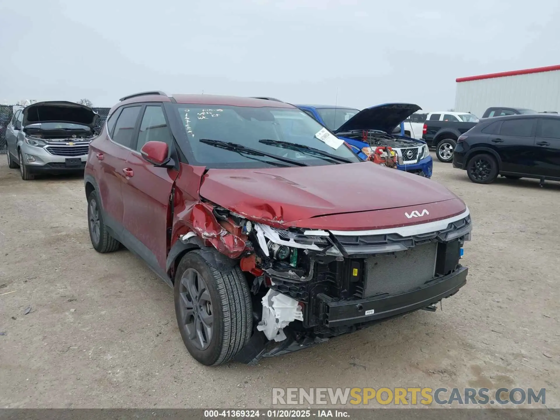 1 fotografías del automóvil dañado KNDEU2AA9R7623800 KIA SELTOS 2024