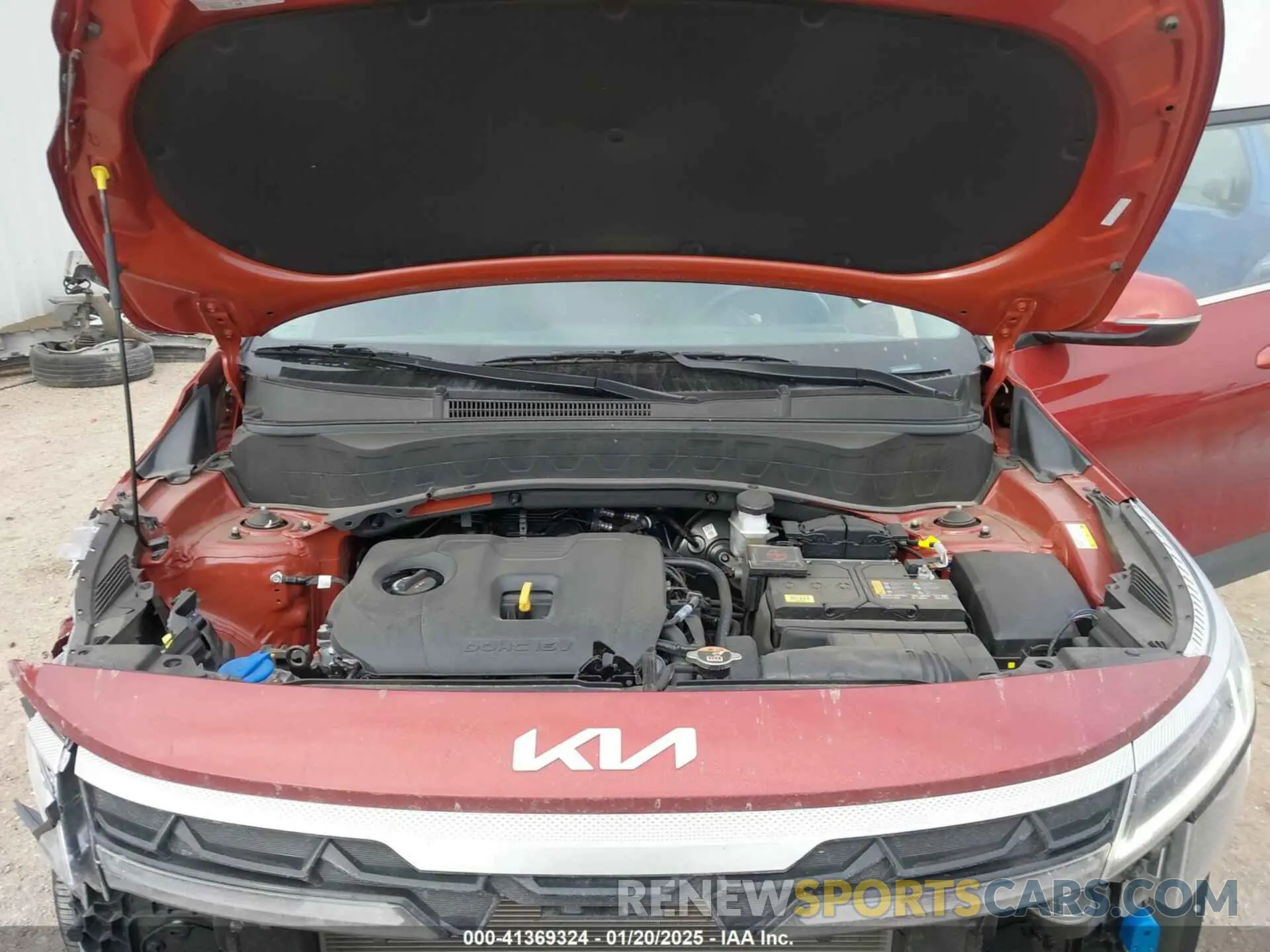 10 fotografías del automóvil dañado KNDEU2AA9R7623800 KIA SELTOS 2024