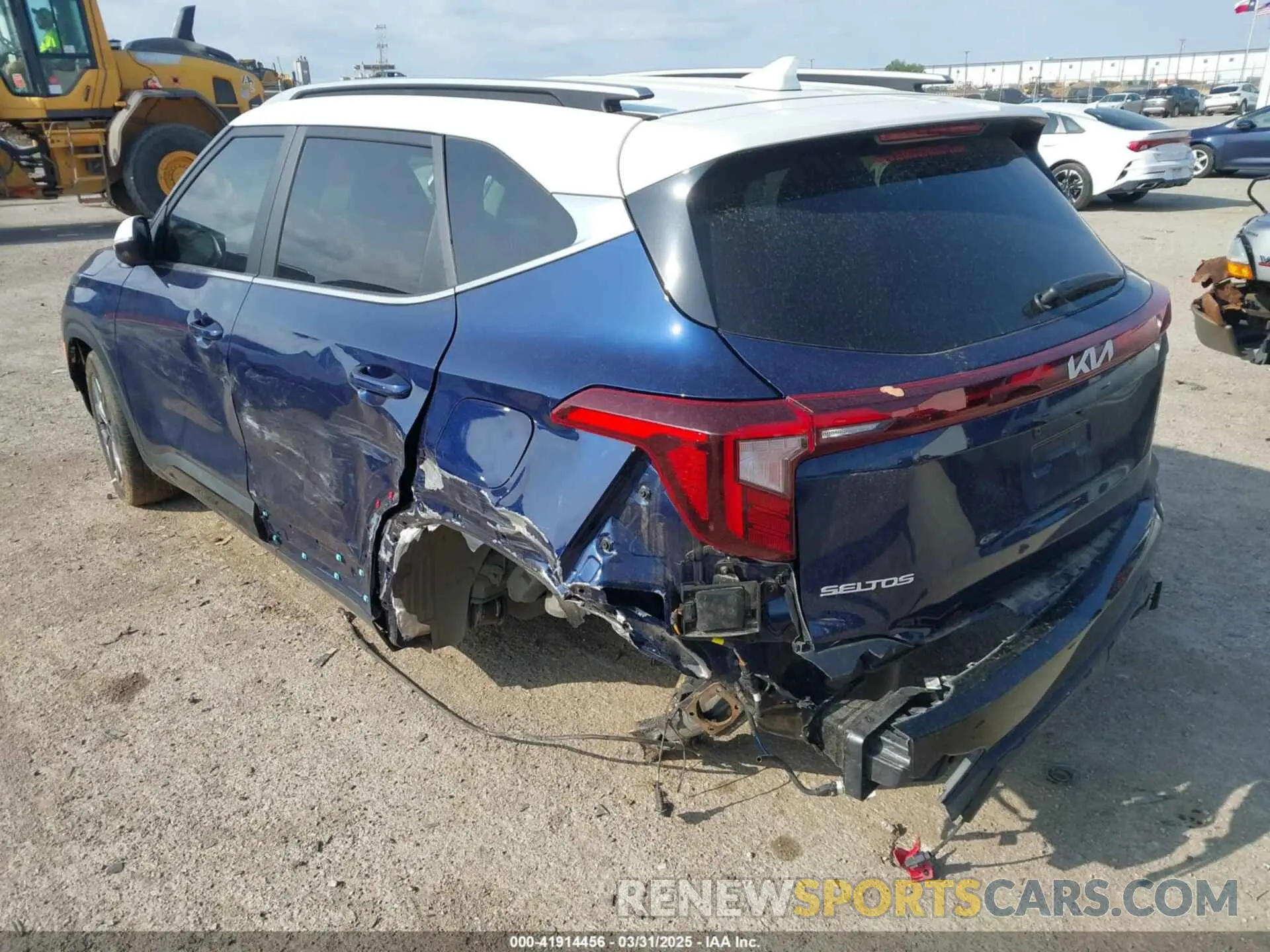 3 fotografías del automóvil dañado KNDEU2AAXR7552820 KIA SELTOS 2024