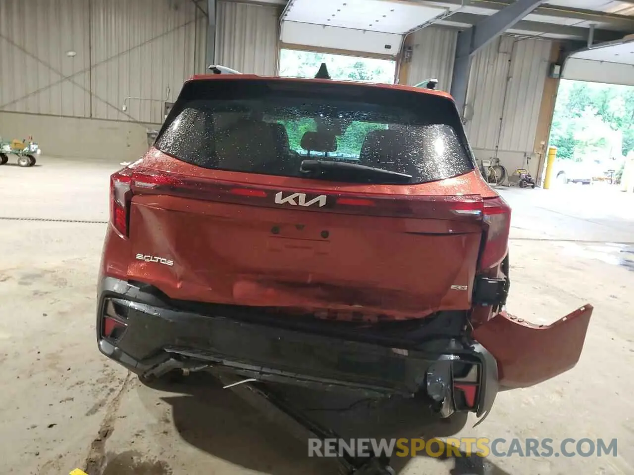 6 fotografías del automóvil dañado KNDEUCAA0R7525325 KIA SELTOS 2024