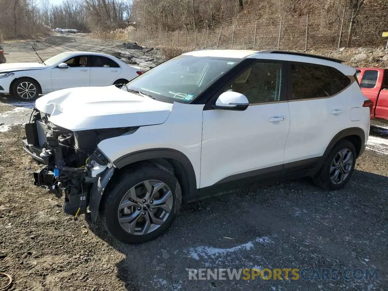 1 fotografías del automóvil dañado KNDEUCAA0R7545428 KIA SELTOS 2024