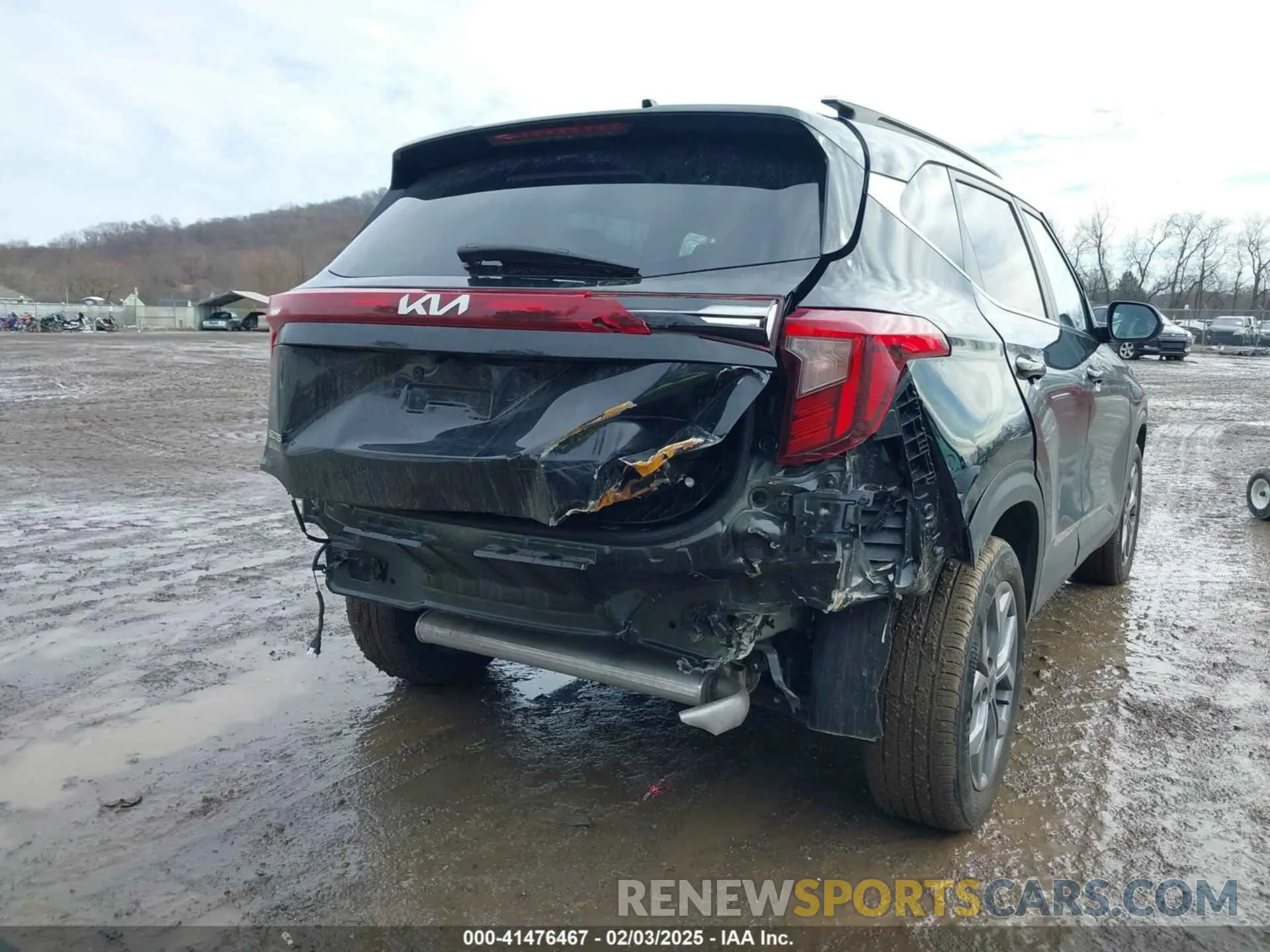 6 fotografías del automóvil dañado KNDEUCAA1R7652486 KIA SELTOS 2024