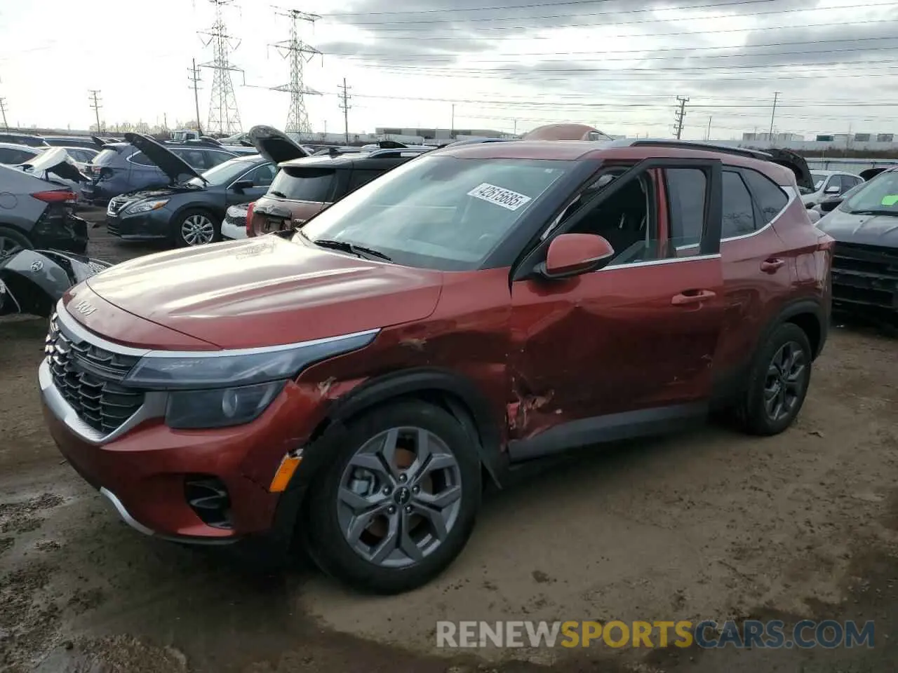 1 fotografías del automóvil dañado KNDEUCAA3R7610689 KIA SELTOS 2024