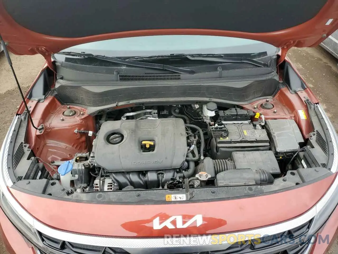 12 fotografías del automóvil dañado KNDEUCAA3R7610689 KIA SELTOS 2024