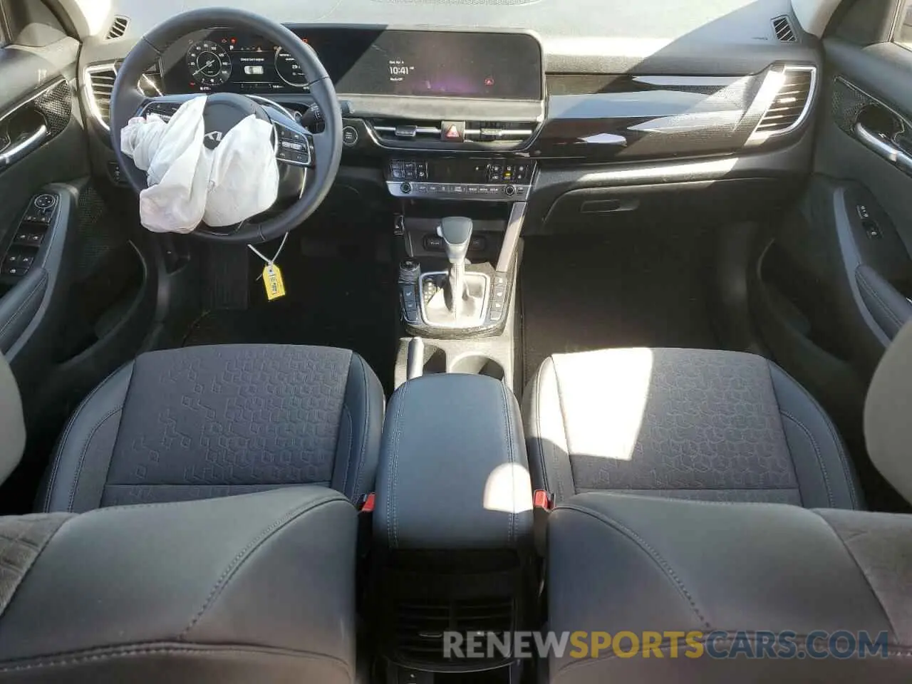 8 fotografías del automóvil dañado KNDEUCAA3R7611194 KIA SELTOS 2024