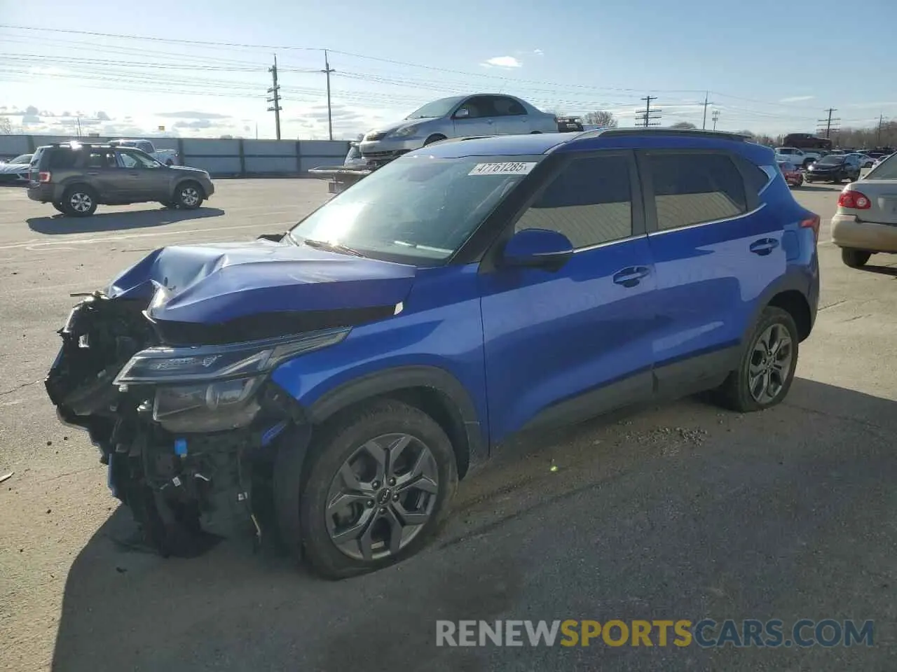 1 fotografías del automóvil dañado KNDEUCAA4R7485119 KIA SELTOS 2024
