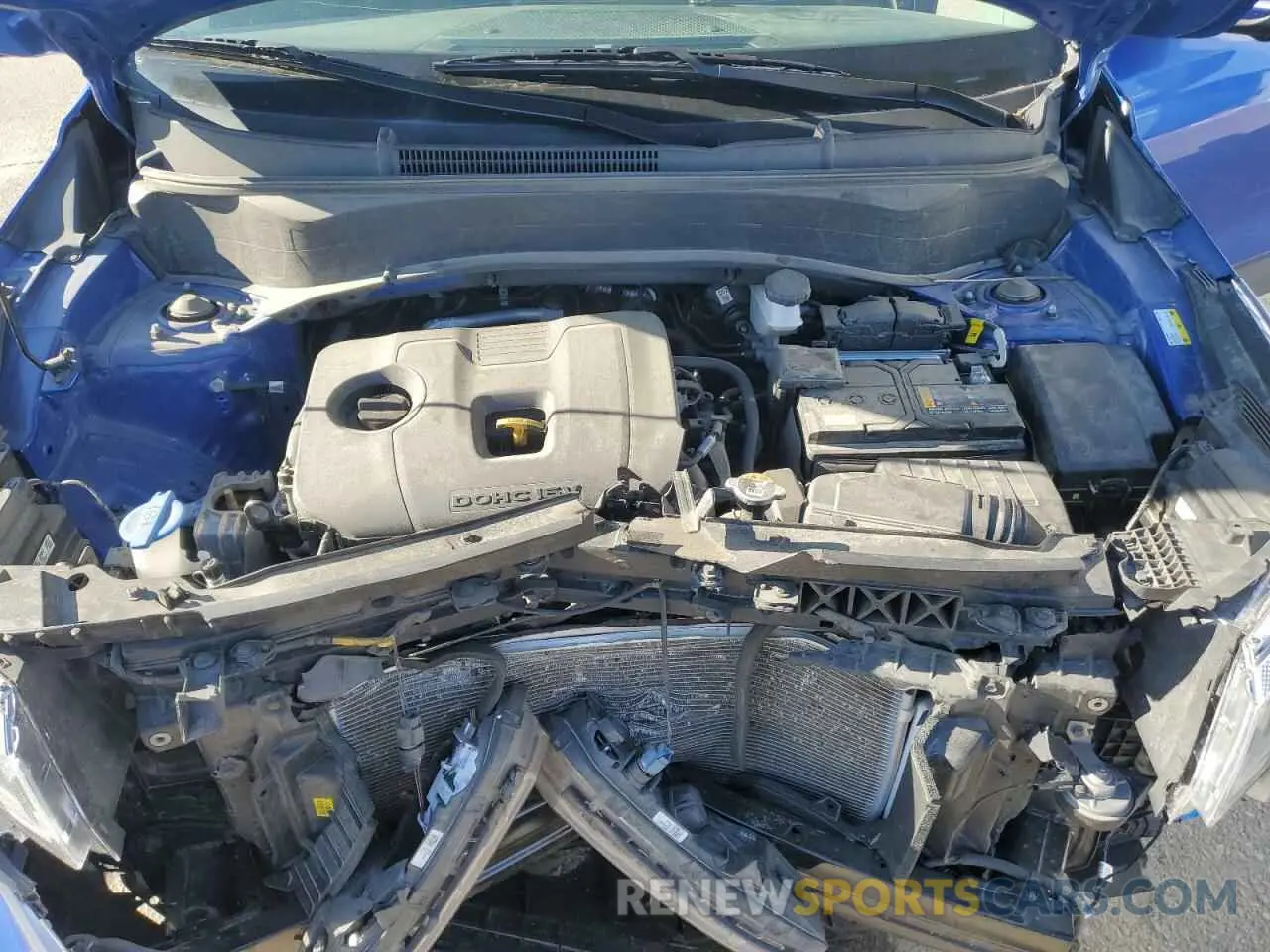 12 fotografías del automóvil dañado KNDEUCAA4R7485119 KIA SELTOS 2024