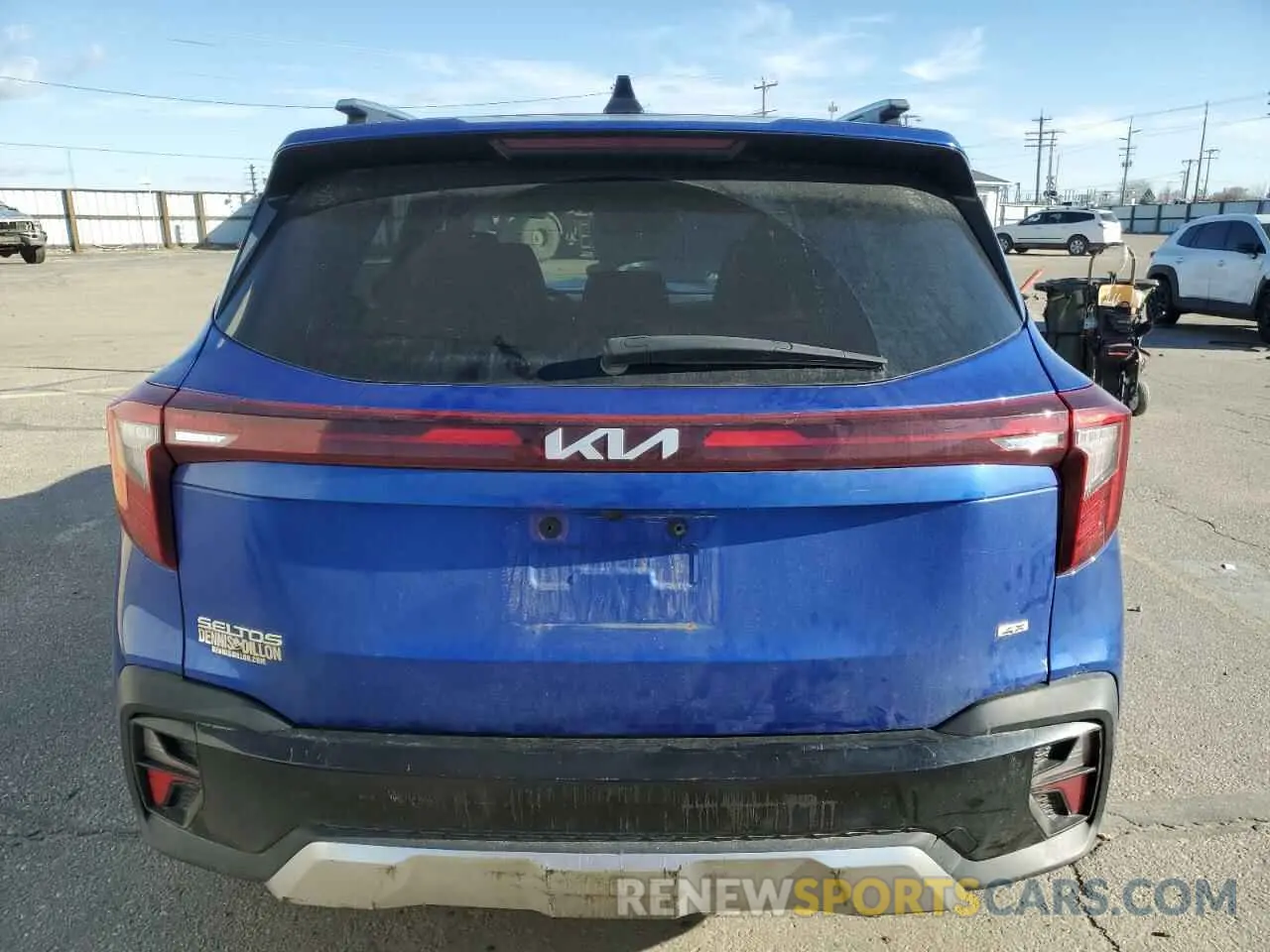 6 fotografías del automóvil dañado KNDEUCAA4R7485119 KIA SELTOS 2024