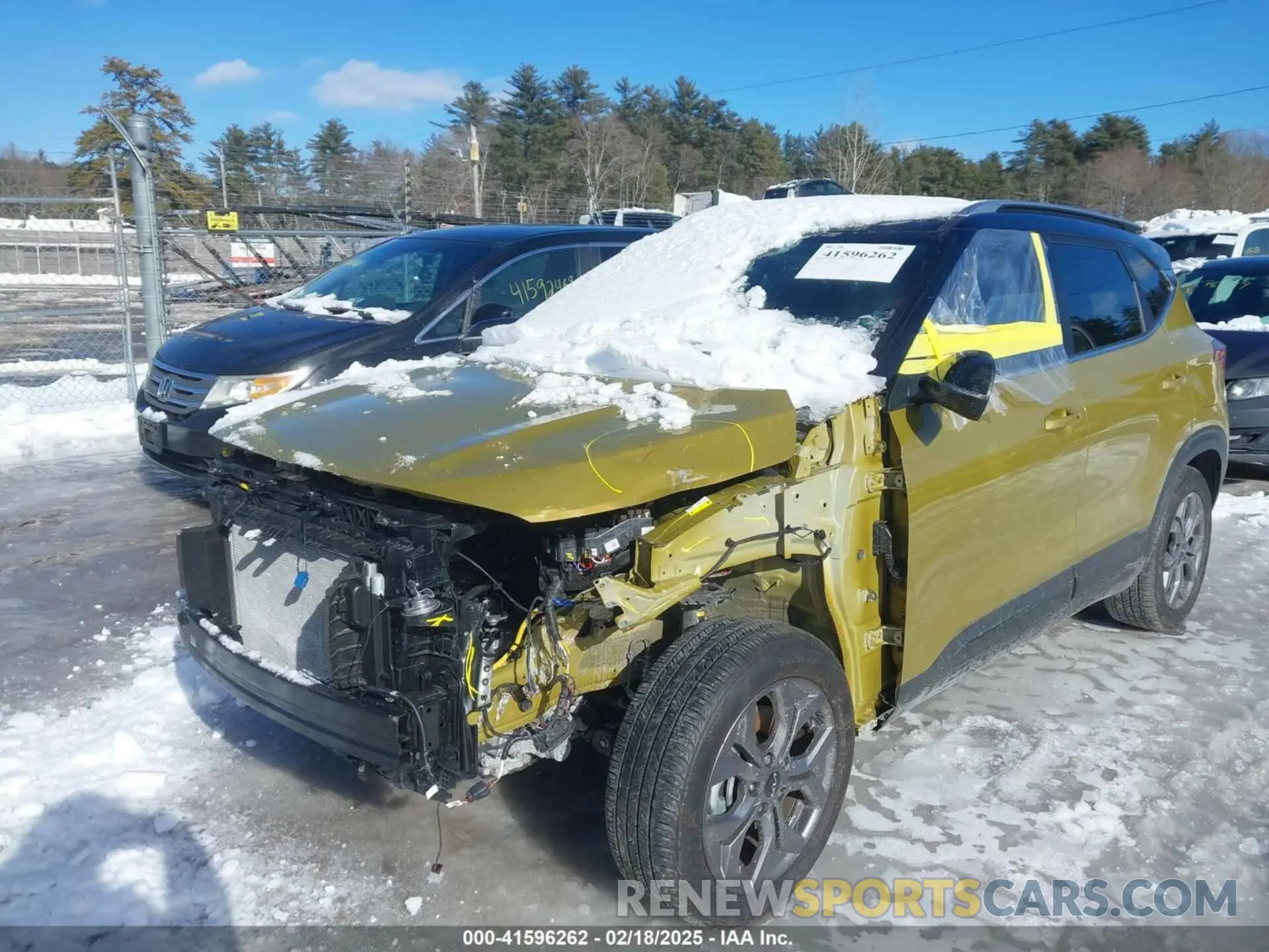 6 fotografías del automóvil dañado KNDEUCAA5R7639062 KIA SELTOS 2024