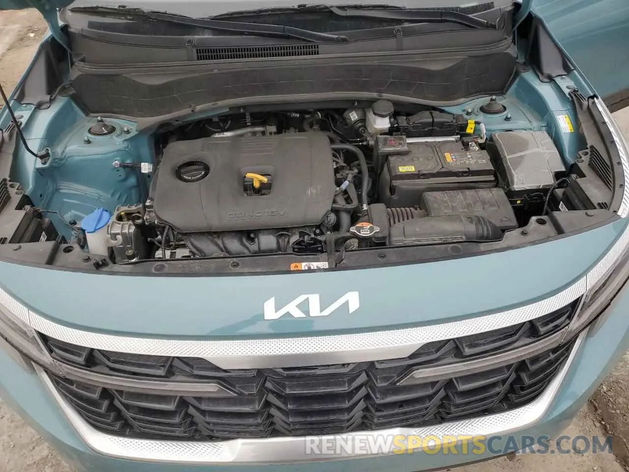 12 fotografías del automóvil dañado KNDEUCAA6R7664973 KIA SELTOS 2024