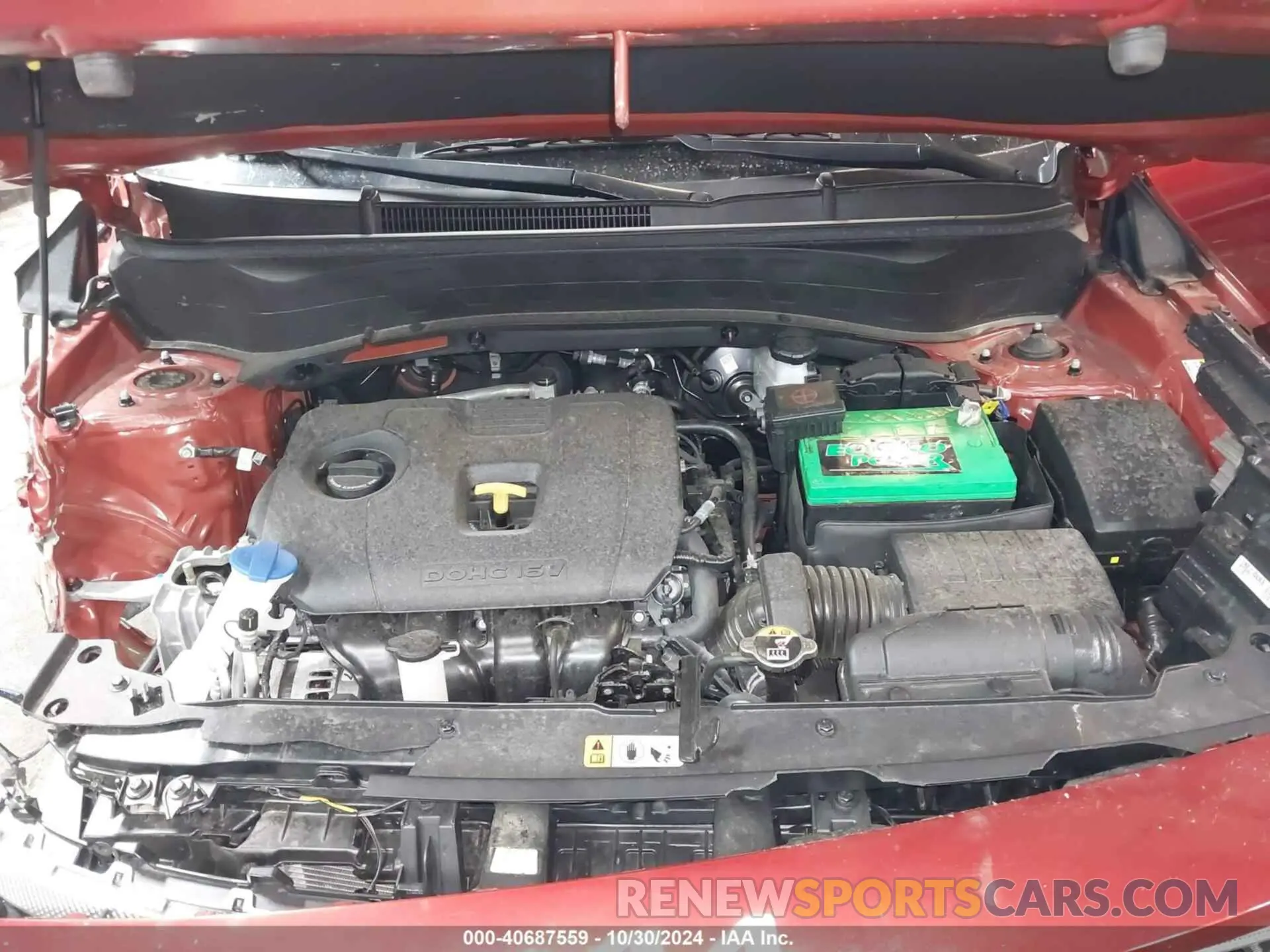 10 fotografías del automóvil dañado KNDEUCAA8R7606623 KIA SELTOS 2024