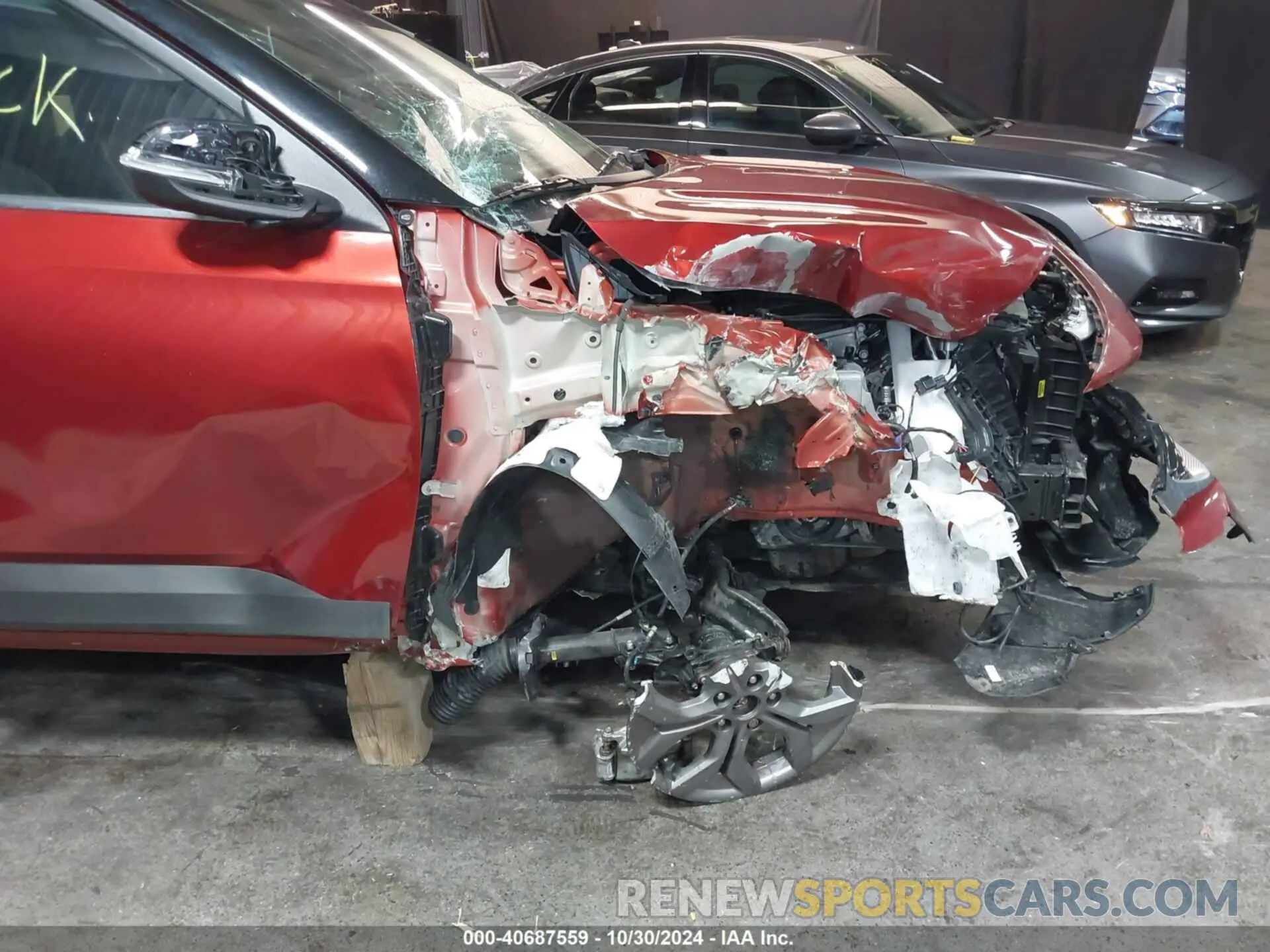 20 fotografías del automóvil dañado KNDEUCAA8R7606623 KIA SELTOS 2024