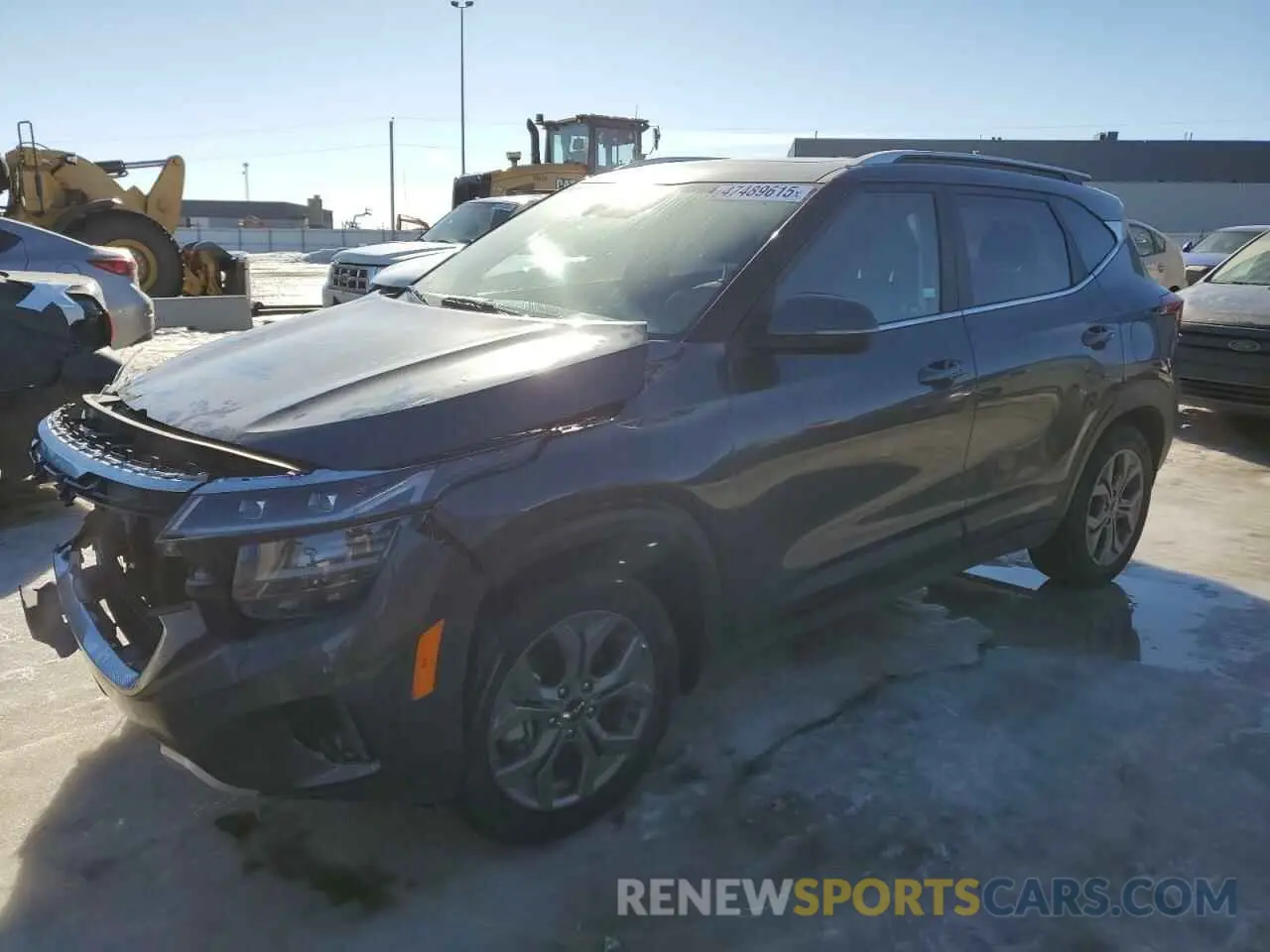 1 fotografías del automóvil dañado KNDEUCAAXR7559367 KIA SELTOS 2024