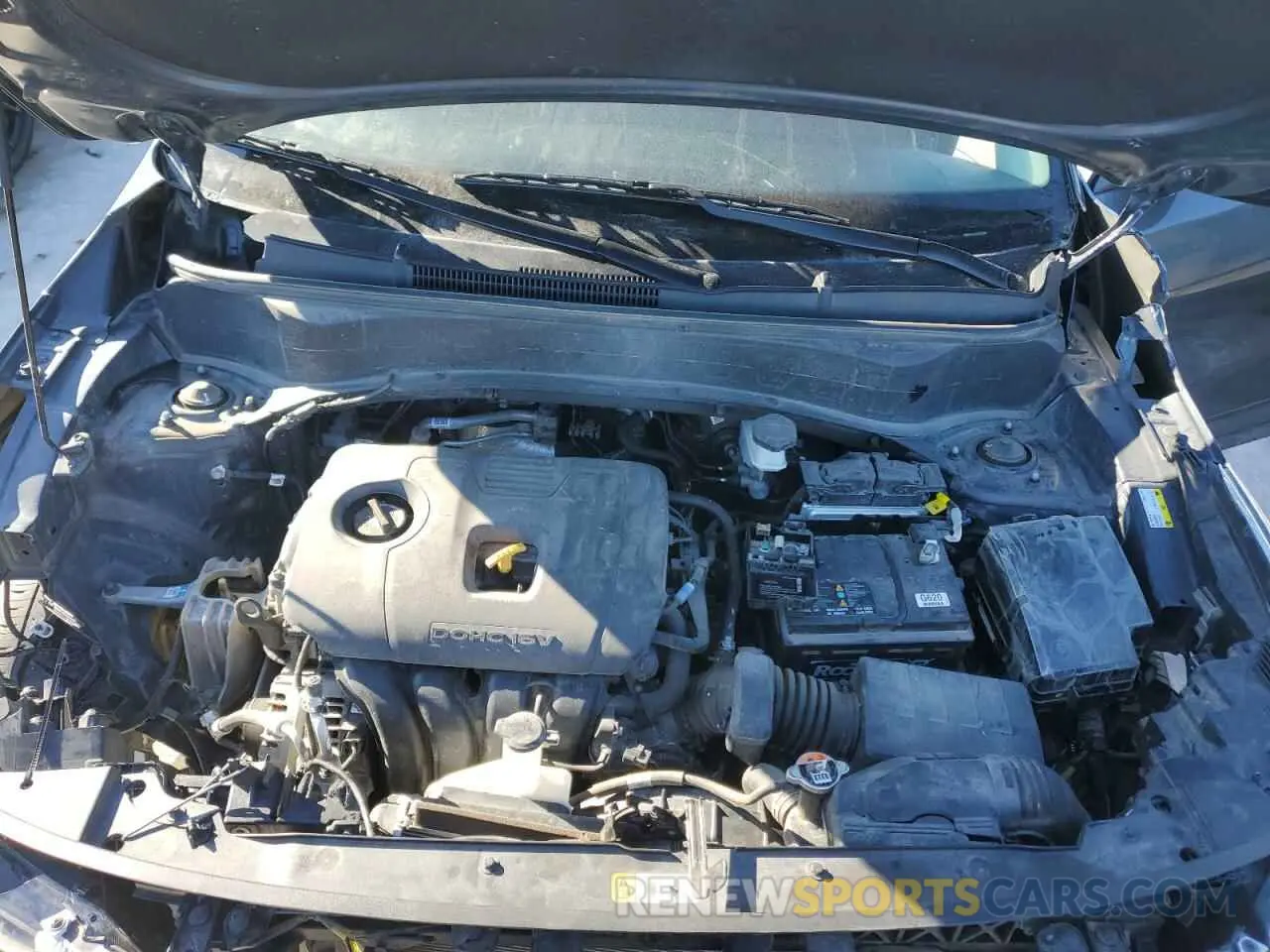 12 fotografías del automóvil dañado KNDEUCAAXR7559367 KIA SELTOS 2024