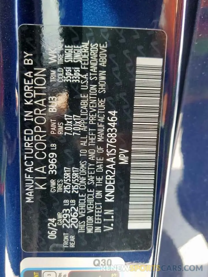 15 fotografías del automóvil dañado KNDER2AA1S7683464 KIA SELTOS 2025