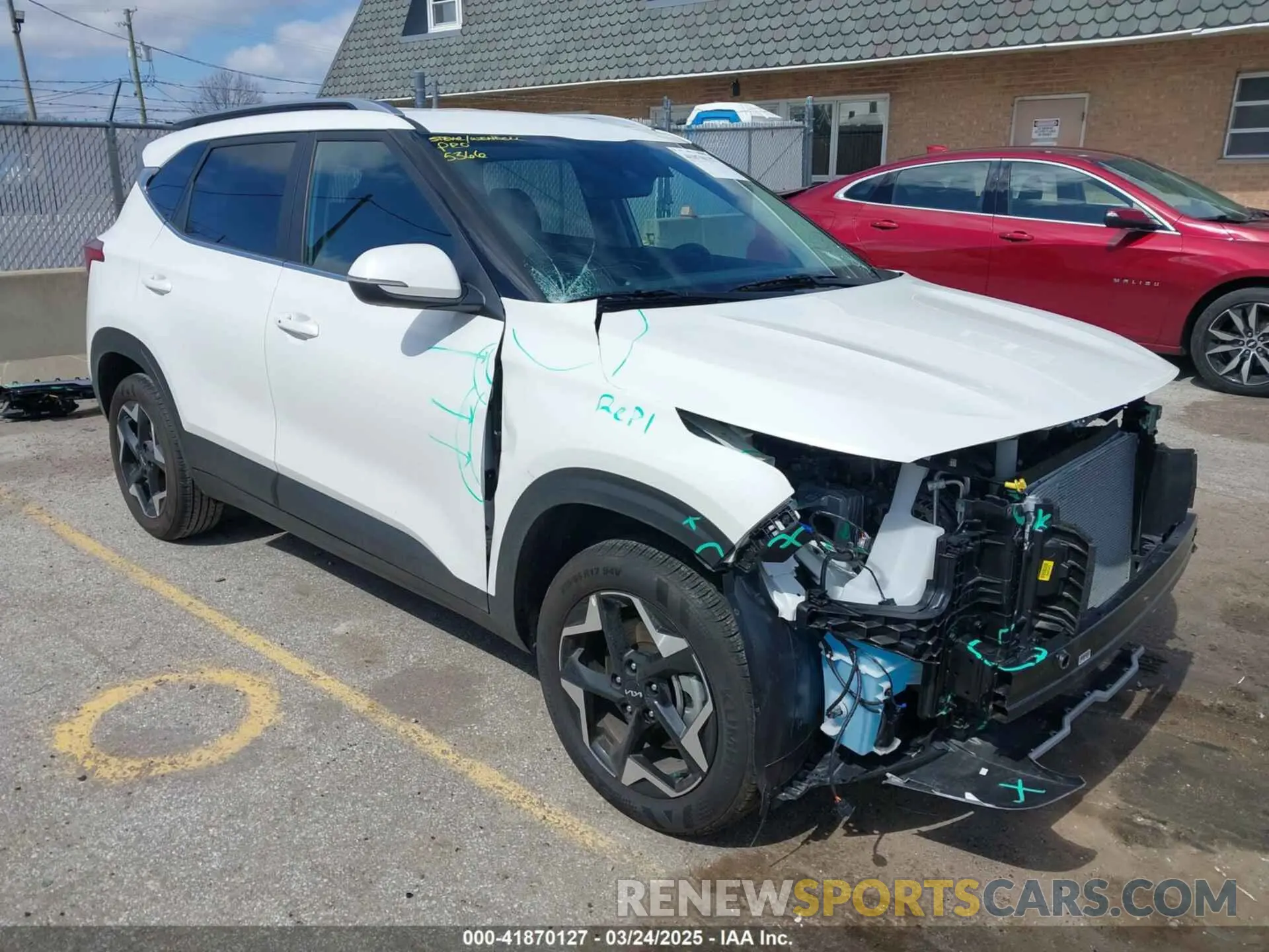 1 fotografías del automóvil dañado KNDERCAA5S7672568 KIA SELTOS 2025