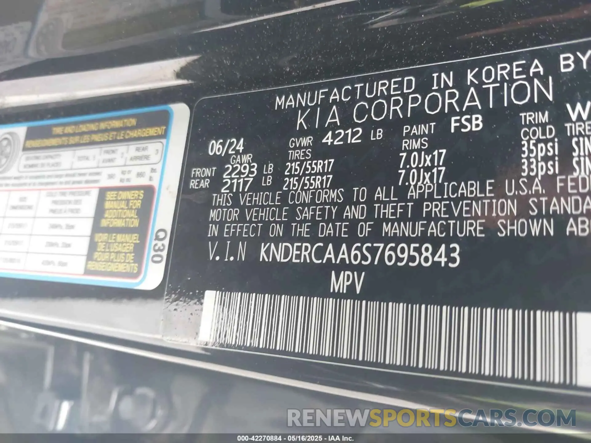 9 fotografías del automóvil dañado KNDERCAA6S7695843 KIA SELTOS 2025