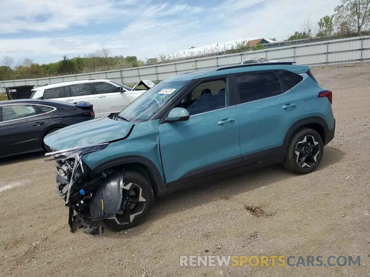 1 fotografías del automóvil dañado KNDERCAA7S7723391 KIA SELTOS 2025