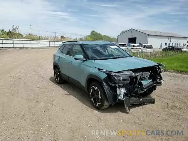14 fotografías del automóvil dañado KNDERCAA7S7723391 KIA SELTOS 2025