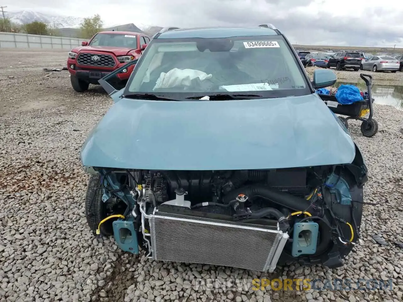 5 fotografías del automóvil dañado KNDERCAA7S7749196 KIA SELTOS 2025