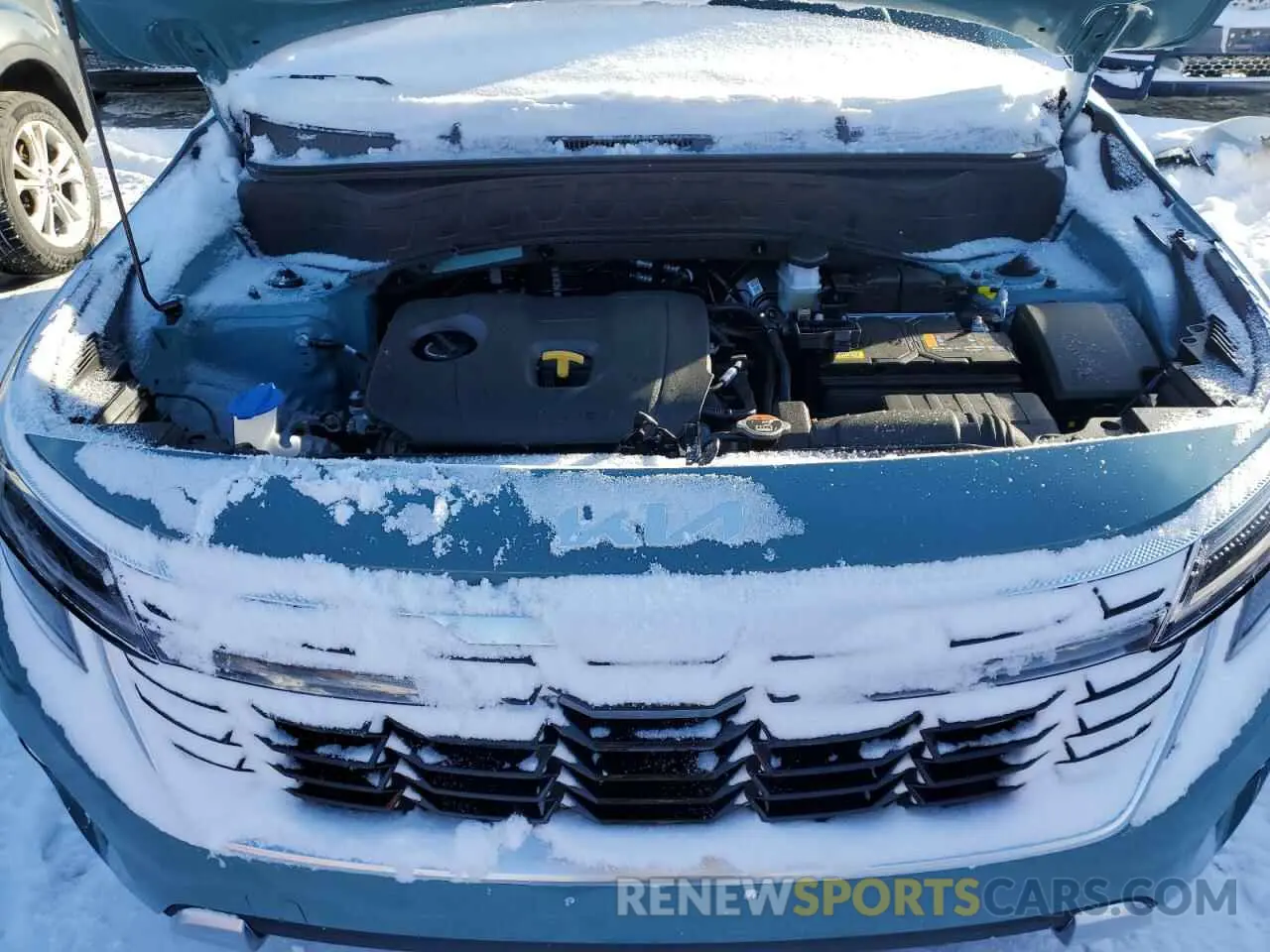 12 fotografías del automóvil dañado KNDEUCAA0S7727507 KIA SELTOS 2025