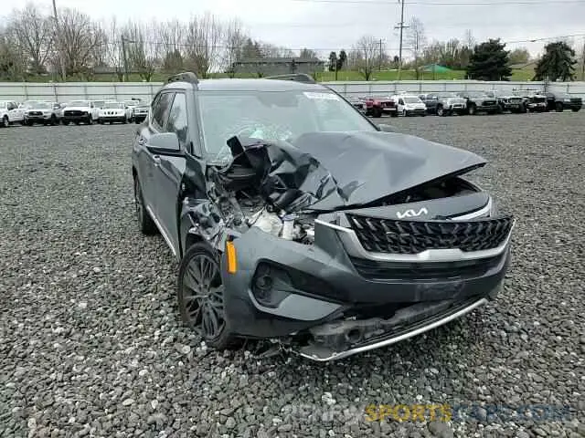 12 fotografías del automóvil dañado KNDEUCA24P7347845 KIA SELTOS NIG 2023