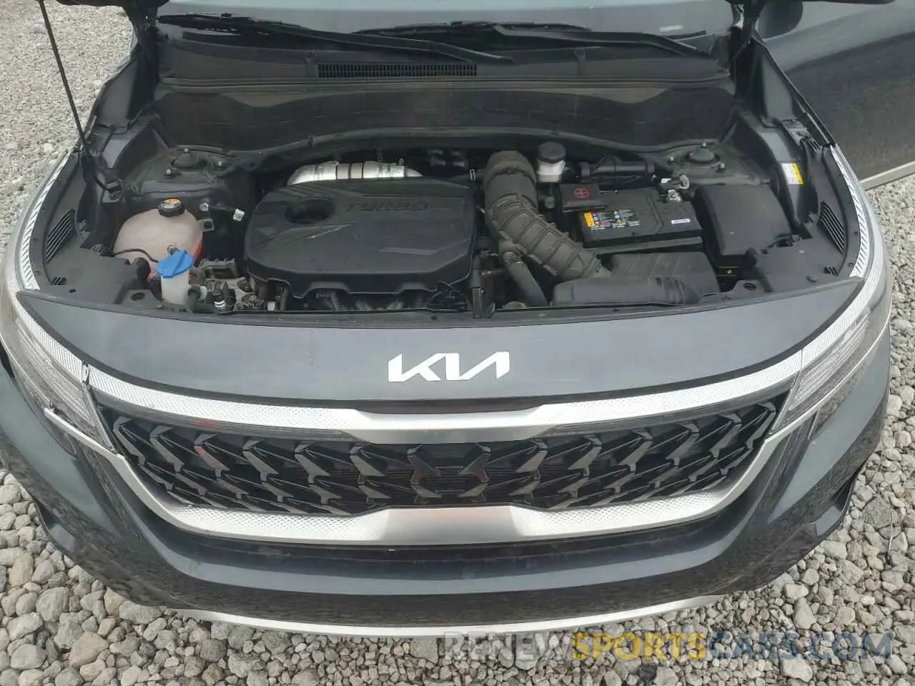 12 fotografías del automóvil dañado KNDEUCA28P7370612 KIA SELTOS NIG 2023