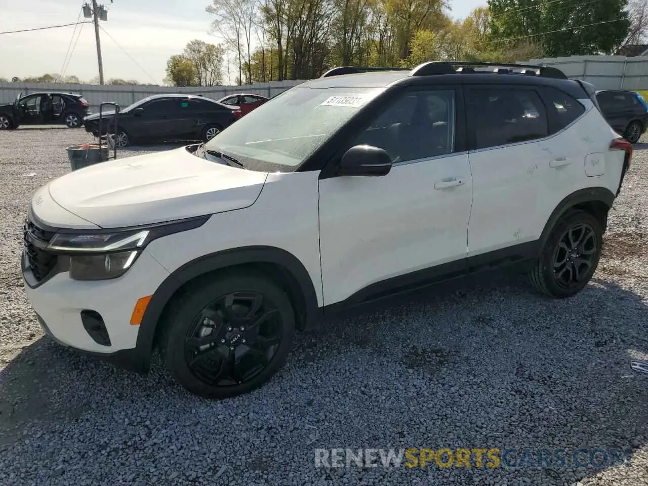 1 fotografías del automóvil dañado KNDEUCA77R7521860 KIA SELTOS X L 2024
