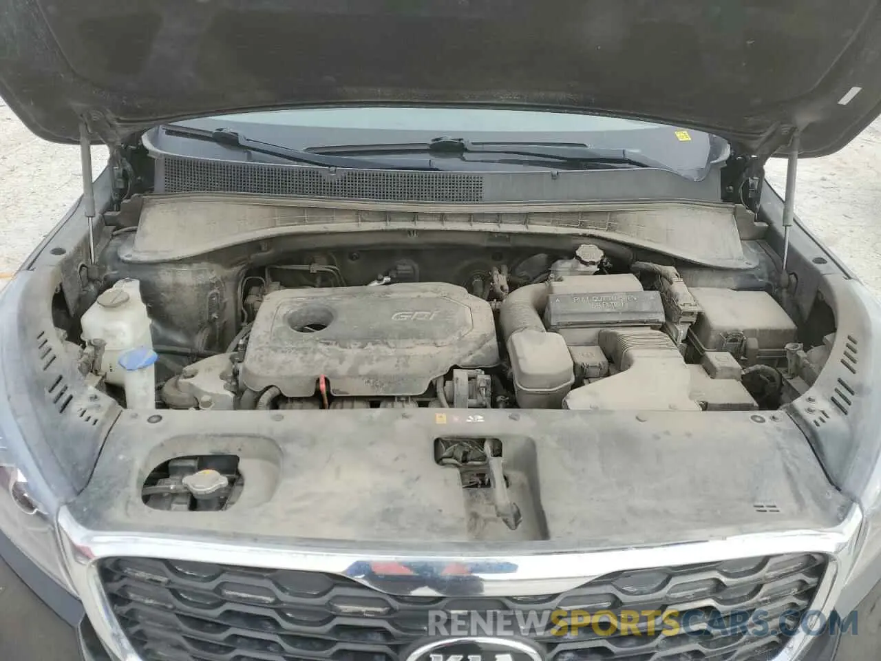 12 fotografías del automóvil dañado 5XYPG4A30KG477843 KIA SORENTO 2019