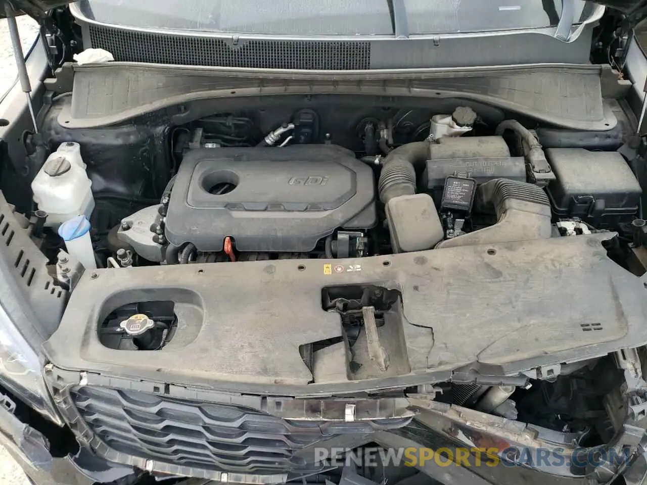 12 fotografías del automóvil dañado 5XYPG4A30KG546577 KIA SORENTO 2019