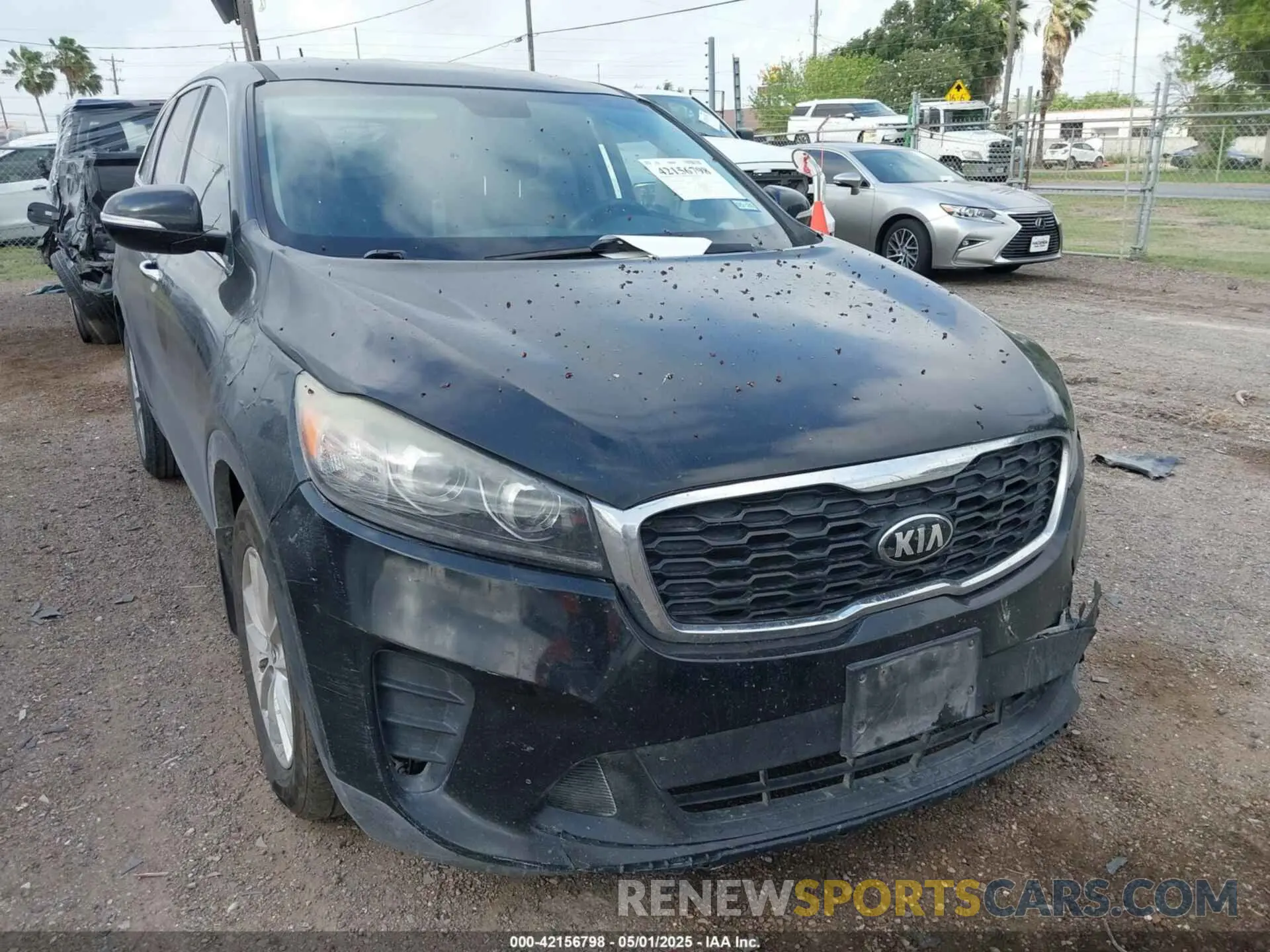 1 fotografías del automóvil dañado 5XYPG4A30KG560480 KIA SORENTO 2019