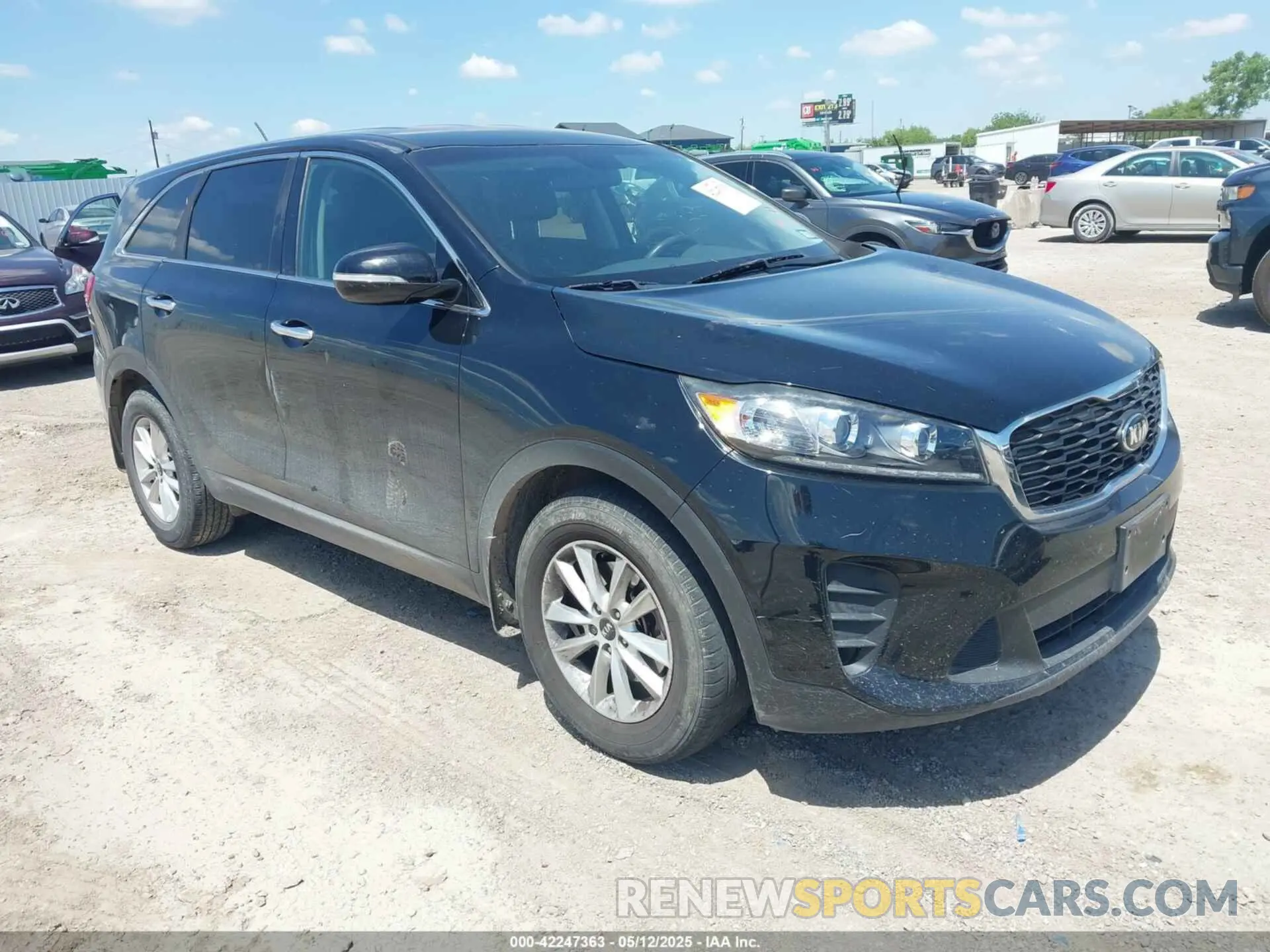 1 fotografías del automóvil dañado 5XYPG4A30KG574962 KIA SORENTO 2019