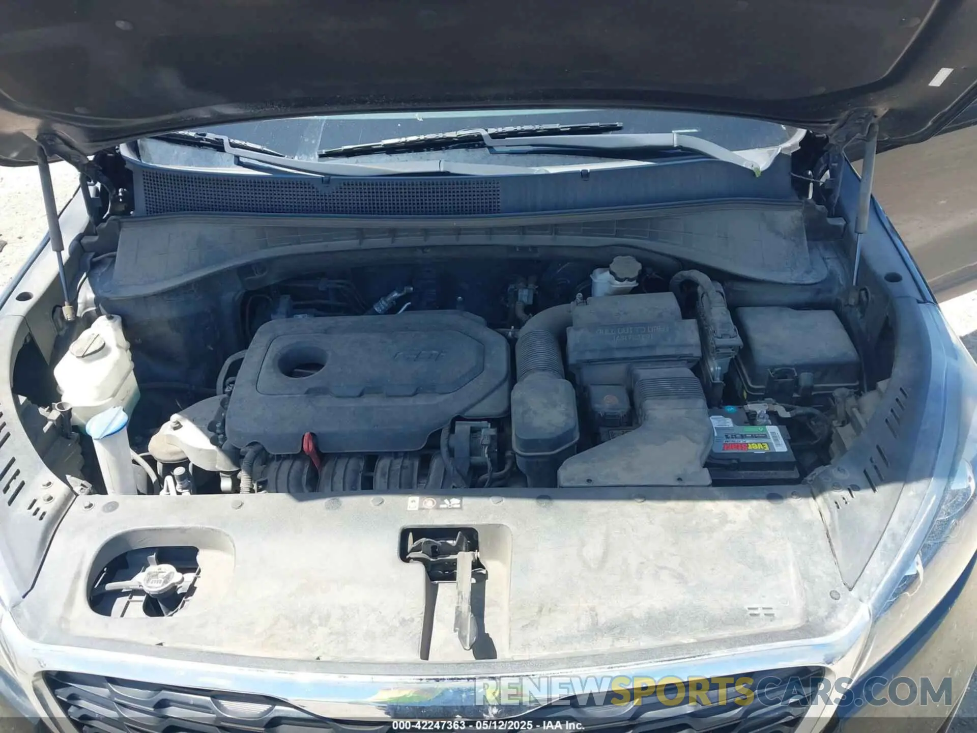 10 fotografías del automóvil dañado 5XYPG4A30KG574962 KIA SORENTO 2019