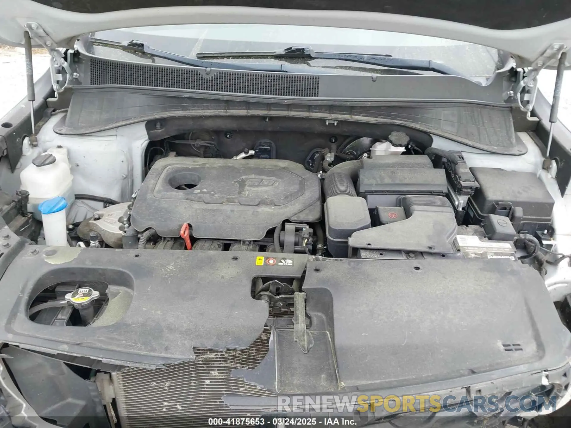 10 fotografías del automóvil dañado 5XYPG4A30KG578171 KIA SORENTO 2019