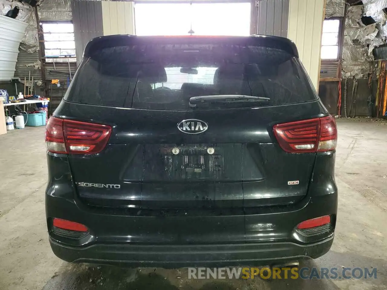 6 fotografías del automóvil dañado 5XYPG4A30KG595620 KIA SORENTO 2019