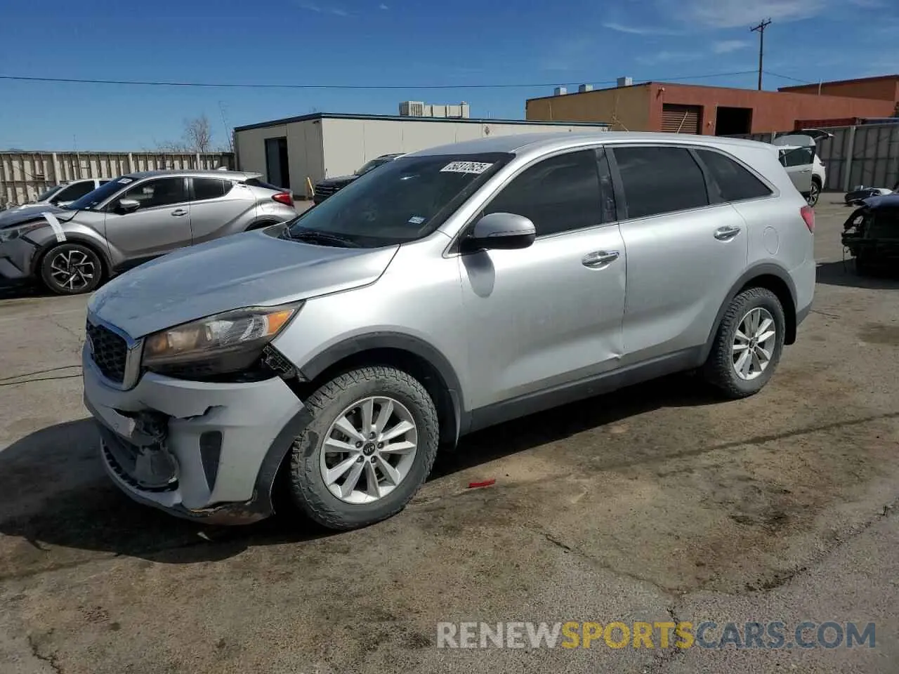 1 fotografías del automóvil dañado 5XYPG4A30KG610486 KIA SORENTO 2019