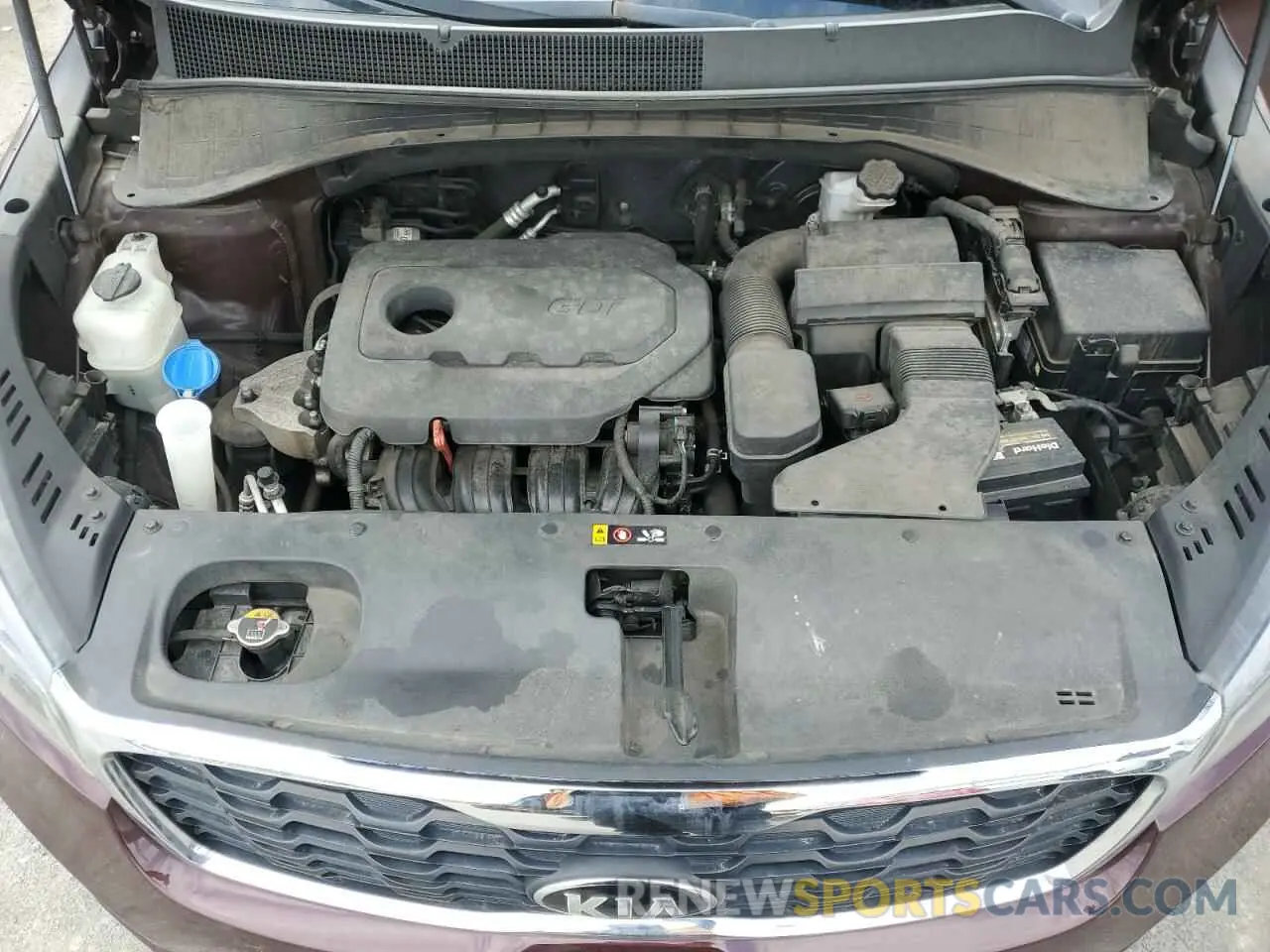 12 fotografías del automóvil dañado 5XYPG4A31KG511840 KIA SORENTO 2019
