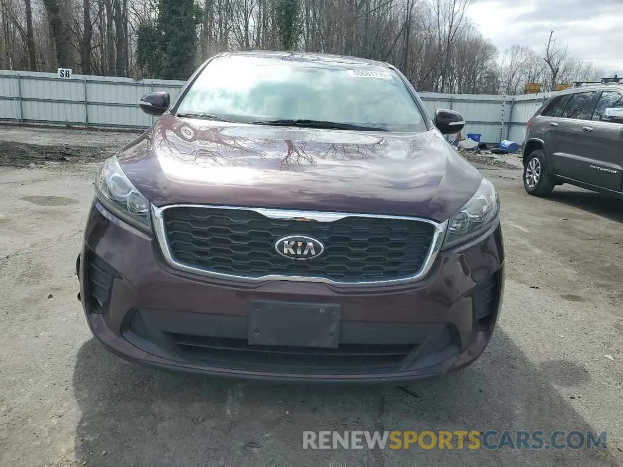 5 fotografías del automóvil dañado 5XYPG4A31KG511840 KIA SORENTO 2019