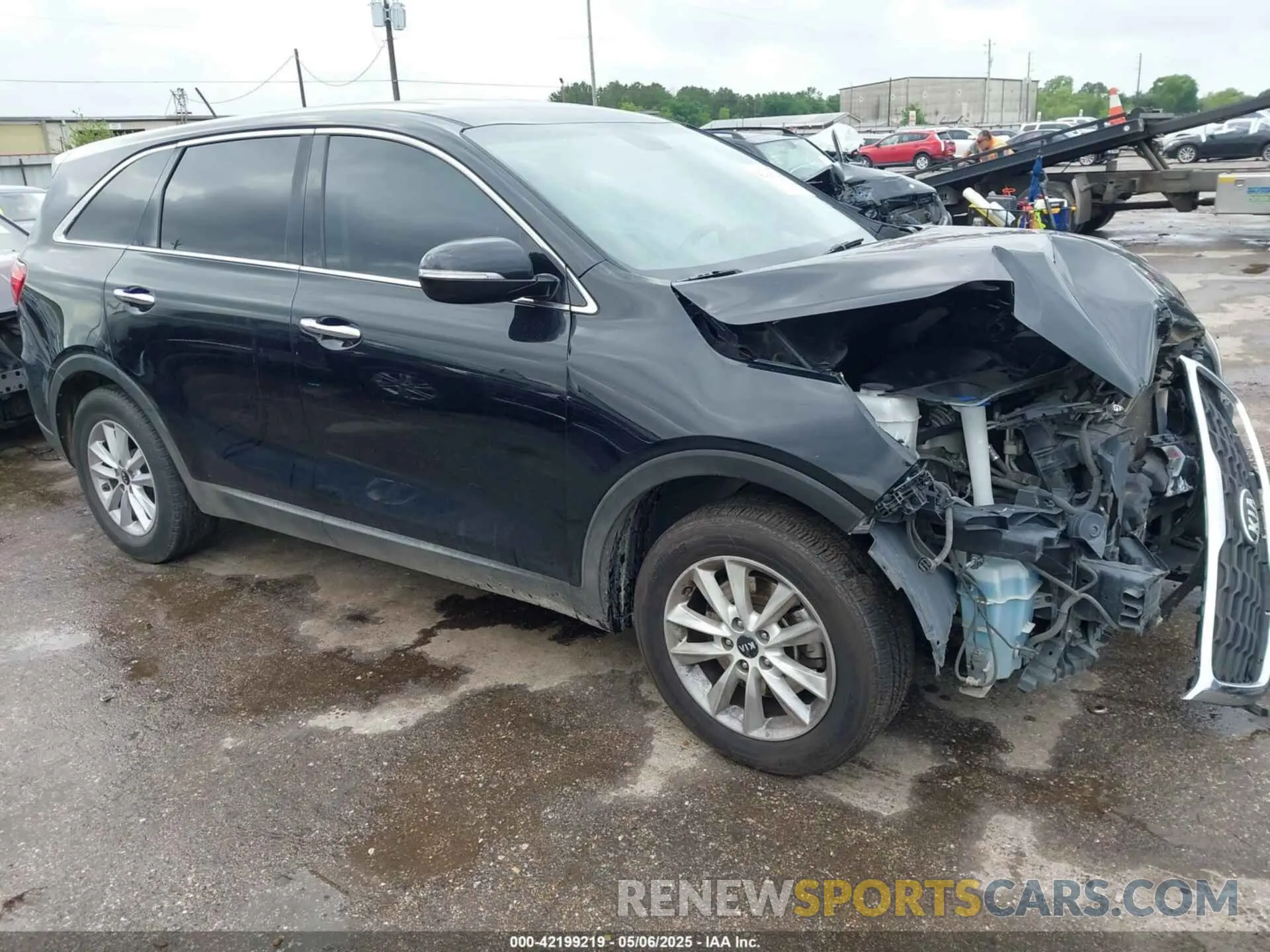 1 fotografías del automóvil dañado 5XYPG4A31KG564781 KIA SORENTO 2019